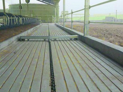 Intelligent manure removal system for cattle barn